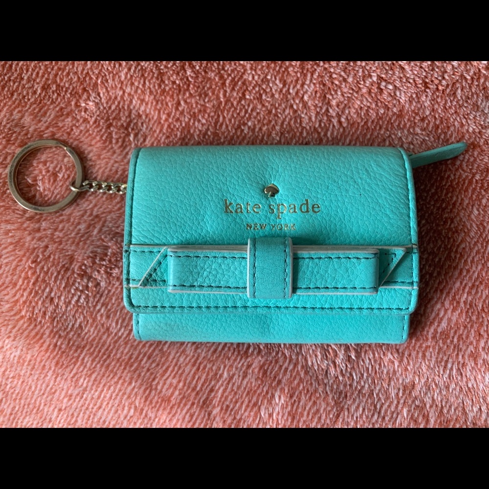 Kate spade keychain wallet